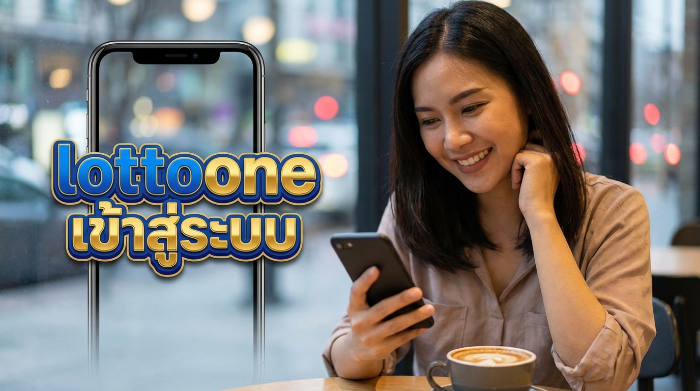 วิธีการเข้าสู่ระบบ lottoone